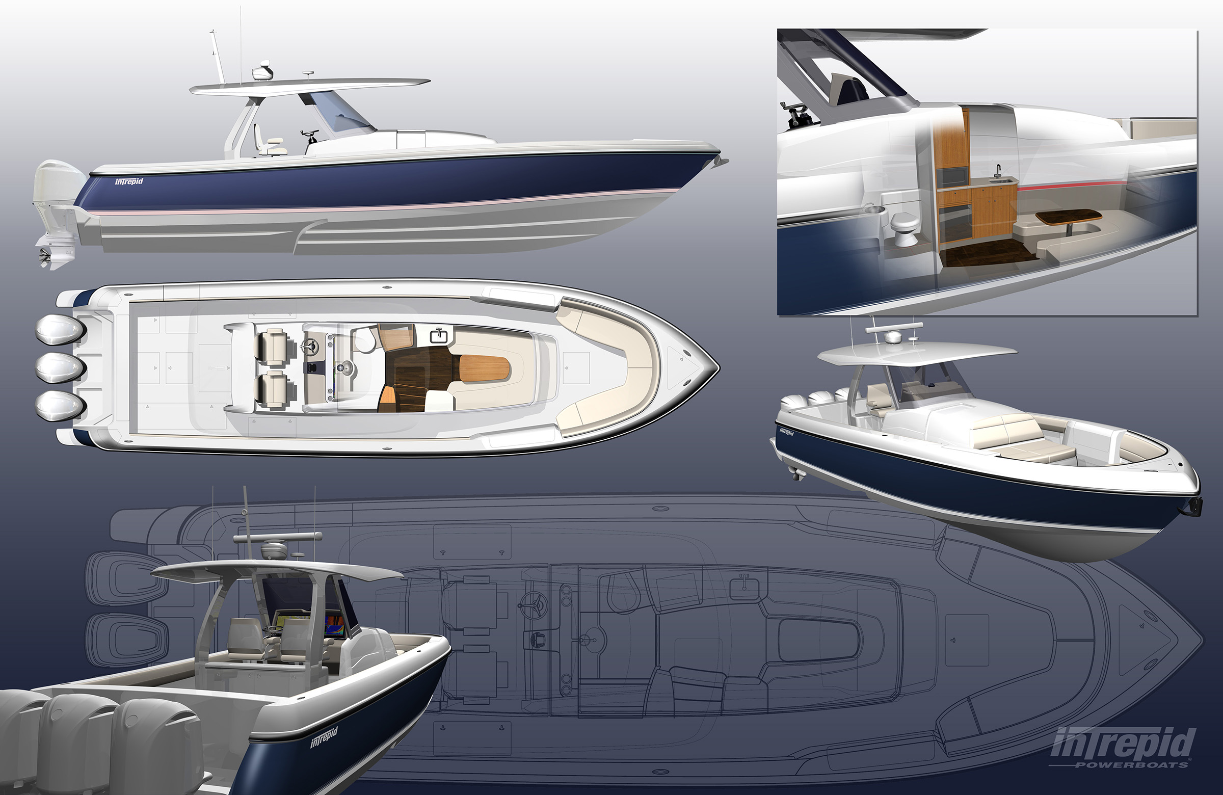 Carr Design | Intrepid 407 Panacea Preview